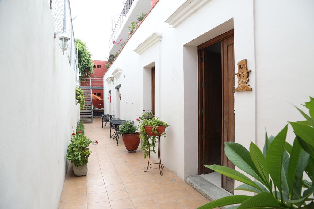 La Leyenda Hostel Oaxaca ภายนอก รูปภาพ